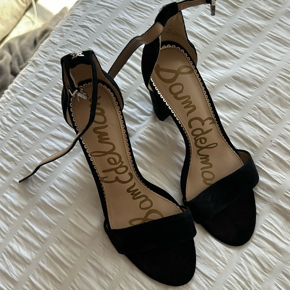 Sam Edelman Black Heels